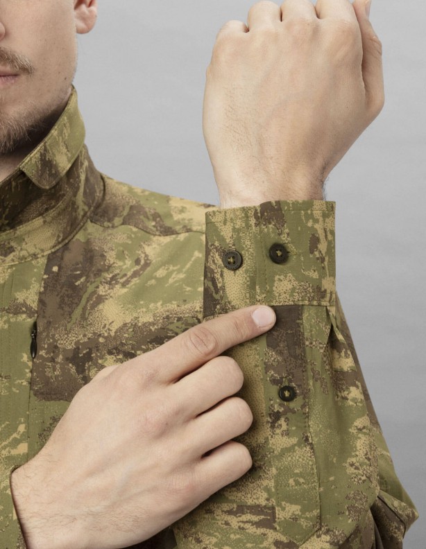 Deer Stalker Camo L/S - Tarnhemd mit Polygiene®-System