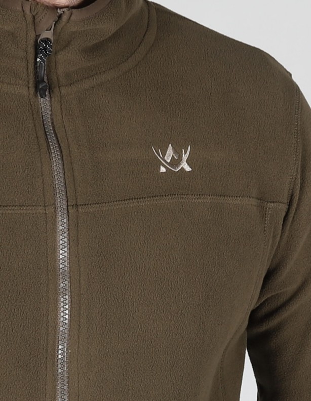 Kodiak Ms Moss Brown - veste polaire polyvalente