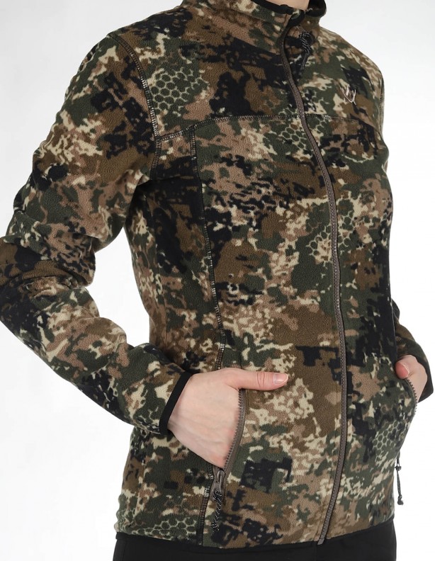 Kodiak Ws BTI - women's camouflage fleece