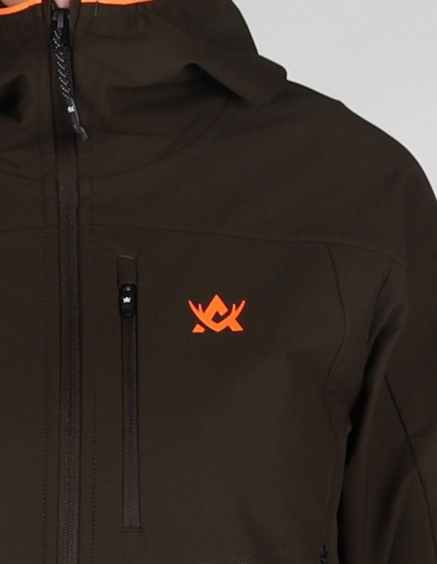 Chaser Ws Stretch Alaska braun - Damen Softshelljacke für den Sommer