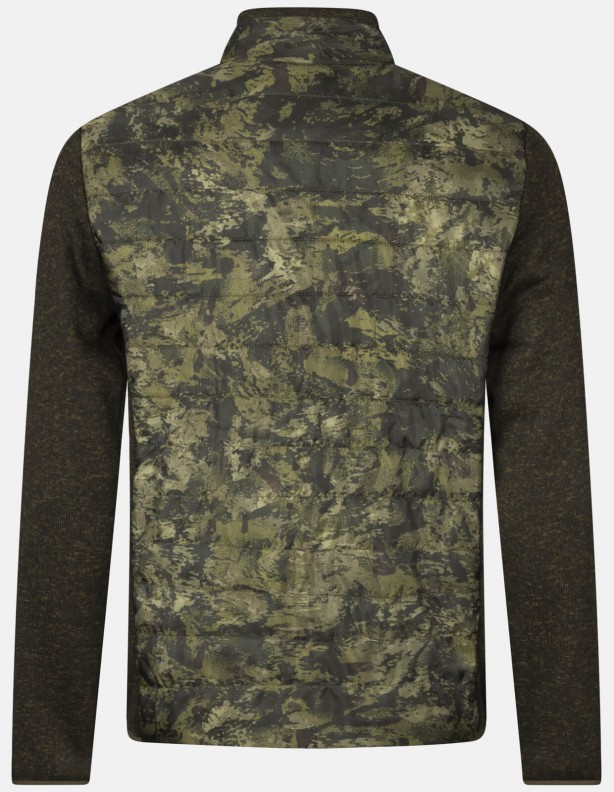 Zateplená mikina Theo Hybrid InVis green