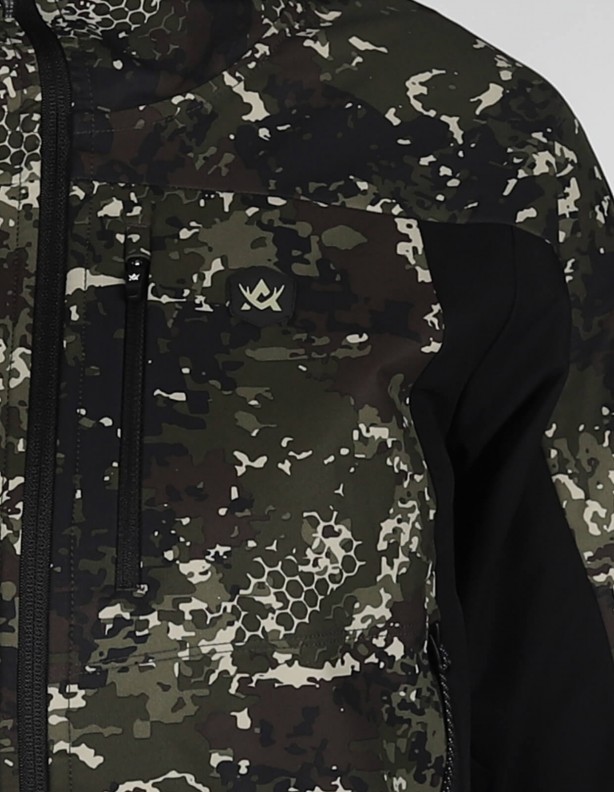 Chaser Ws Stretch Alaska BTI camo women's softshell jacket for summer