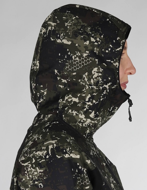 Chaser Ws Stretch Alaska BTI camo women's softshell jacket for summer