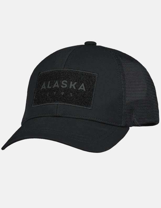 Trucker Black - uniwersalna czapka z daszkiem