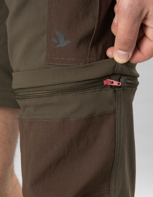 Birch Zip-off - pantalon/short d'été avec jambe amovible