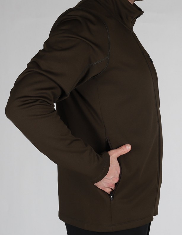 ThermoDry Ms Brown - sweat-shirt léger en polaire