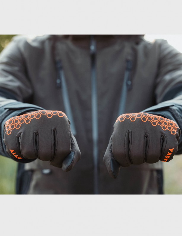 Chaser Stretch Brown - flexible Softshell-Handschuhe