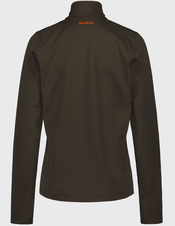 Sweat en polaire légère ThermoDry Ws Brown
