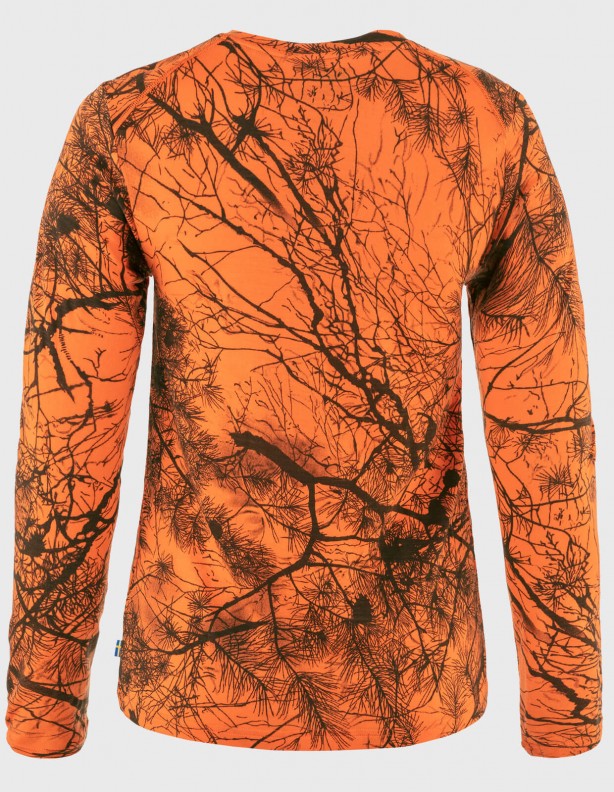 Värmland Wool LS W - Damen-T-Shirt 50% Wolle