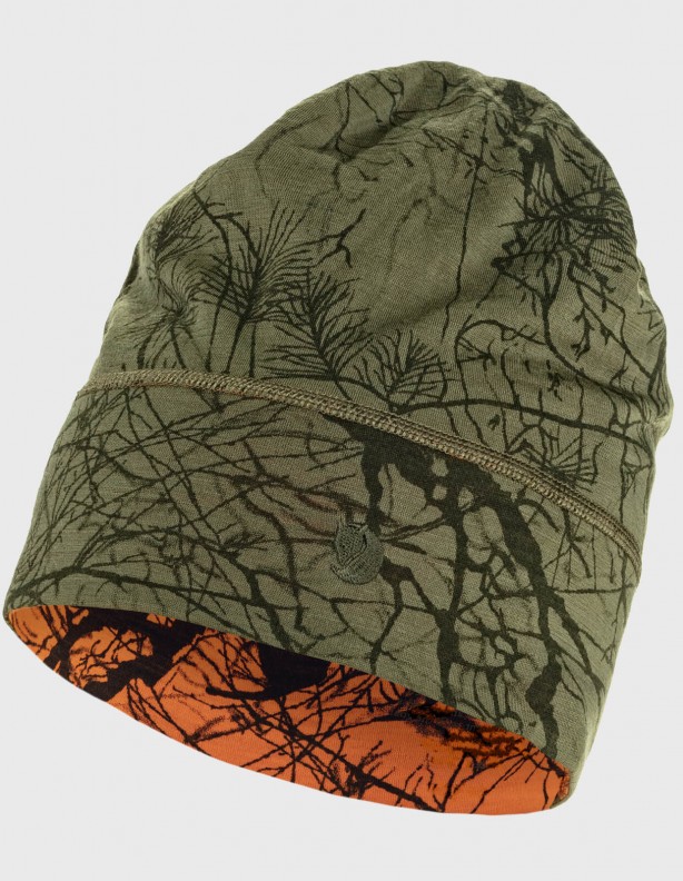 Lappland Beanie - dwustronna cienka czapka 50% wełna