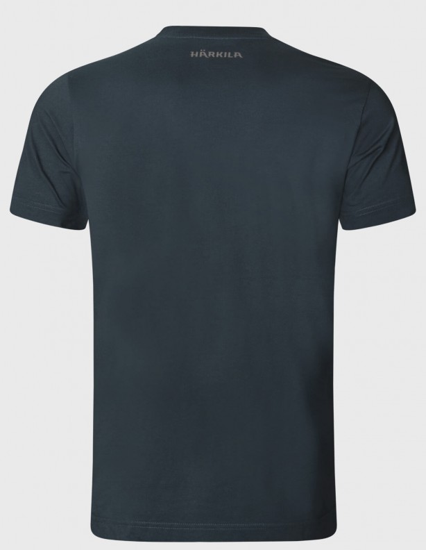 Harkila Moose dark navy - letní tričko 100% bavlna