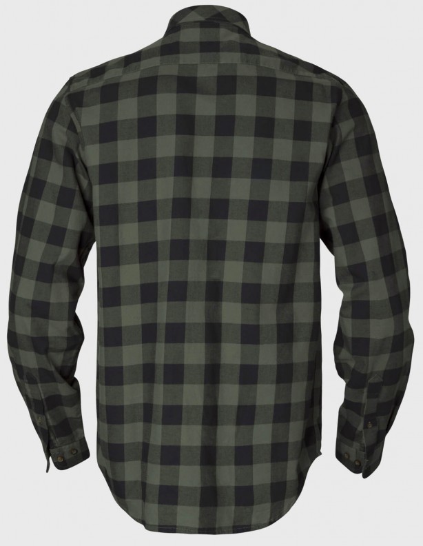 Scandinavian green check - Harkila shirt 100% cotton