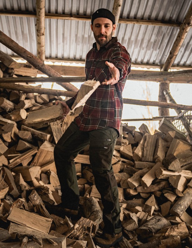 Glen Flannel - Chemise 100% coton