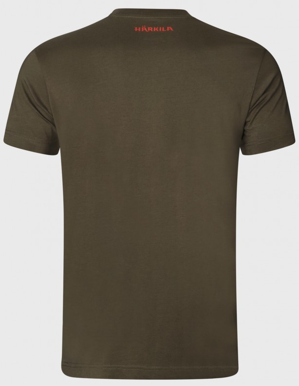 Harkila Wildboar vert saule - jersey d'été 100% coton