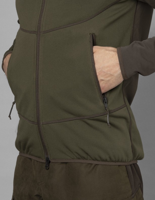 Harkila Olaf willow green thin fleece