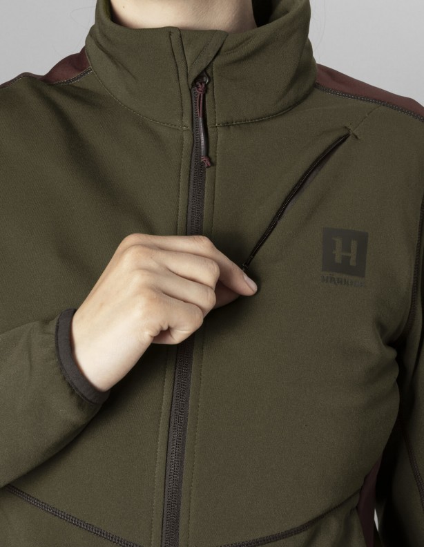 Harkila Oda Weidengrün Damen Fleece