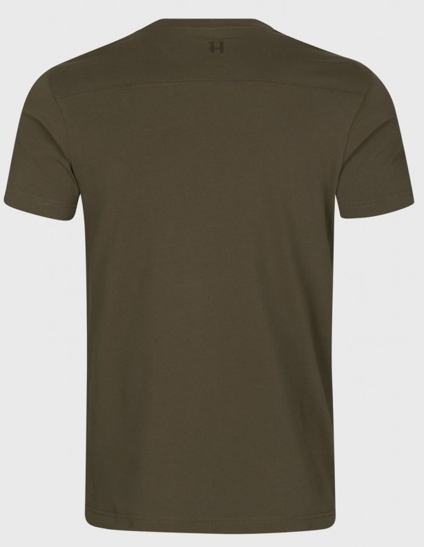 Harkila Logo vert saule - T-shirt d'été 100% coton