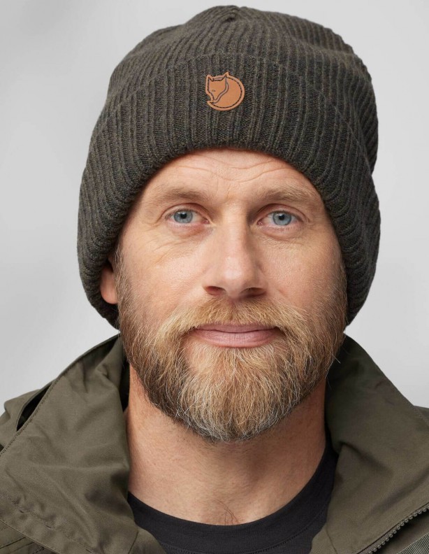 Sormland Reversible Beanie - ciepła wełniana czapka Fjallraven