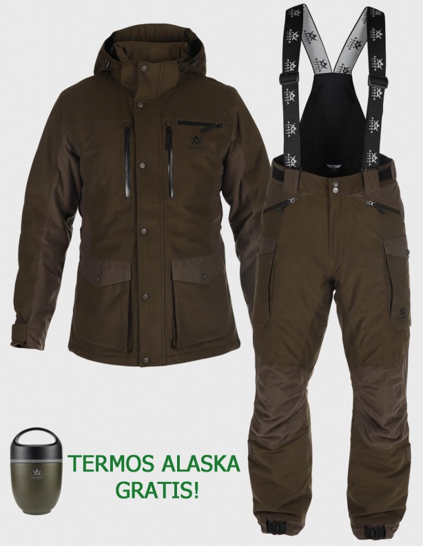 Tundra olive - kit Alaska légèrement isolé Membrane APS®.