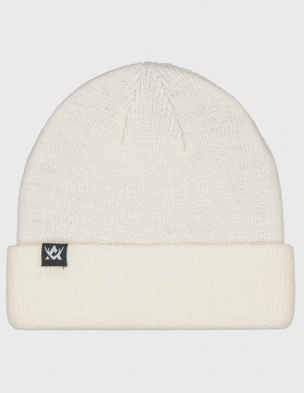 Merino wool cap white