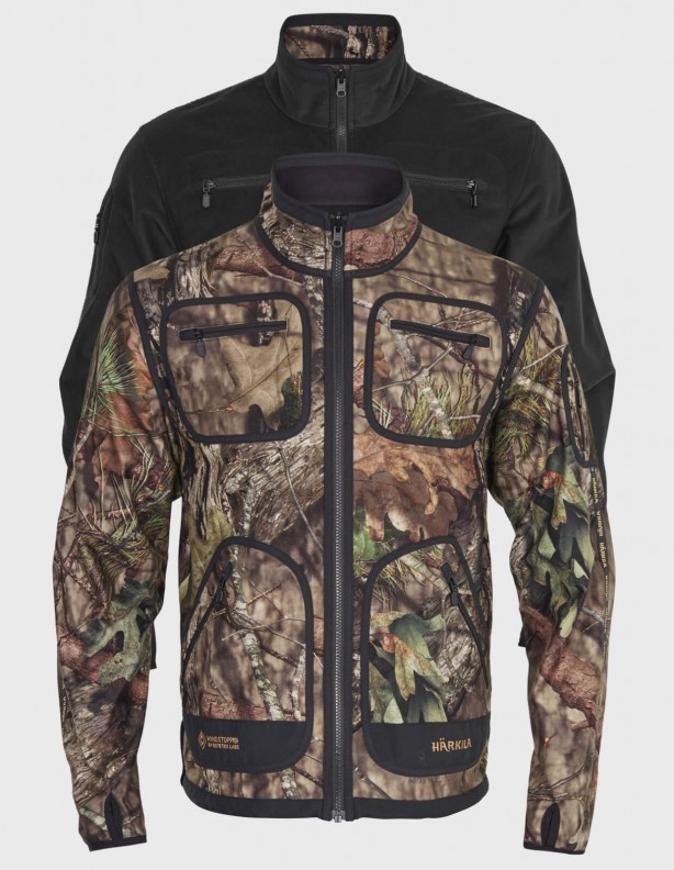 Harkila Kamko doppelseitiges Fleece Mossy Oak / Schwarz