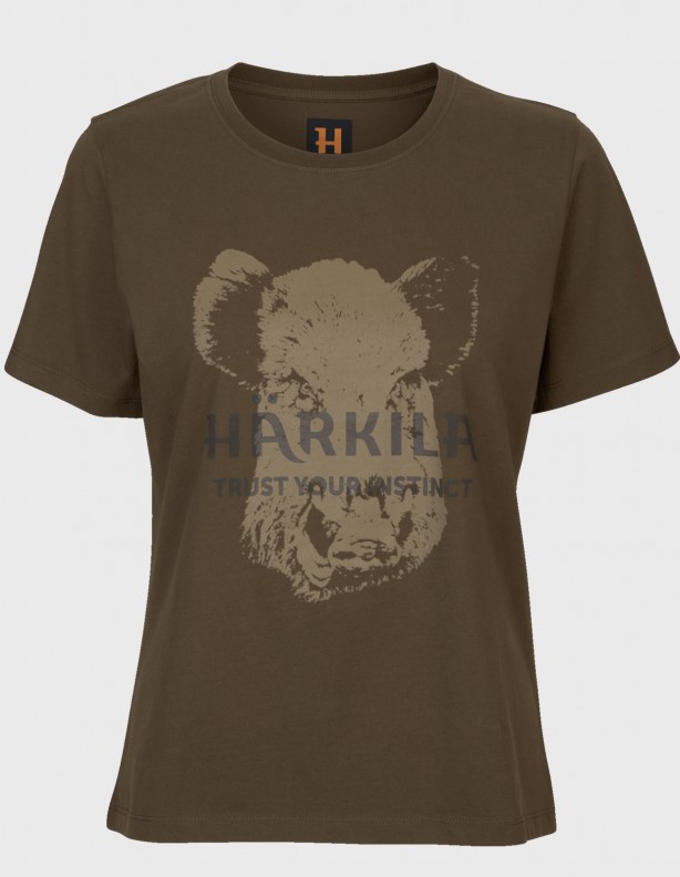 Härkila Wildboar S/S T-shirt W - dámske tričko zo 100% bavlny