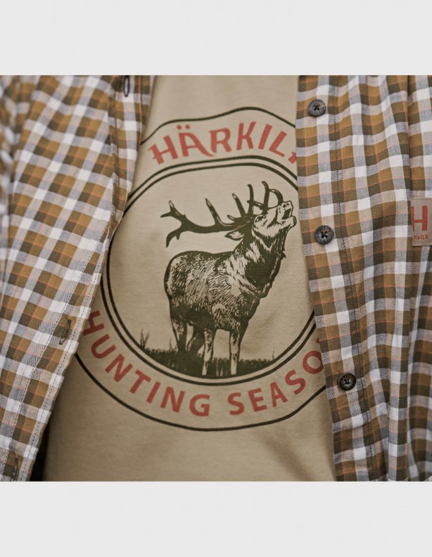 Härkila Stag Badge S/S T-shirt W - dámske tričko zo 100% bavlny