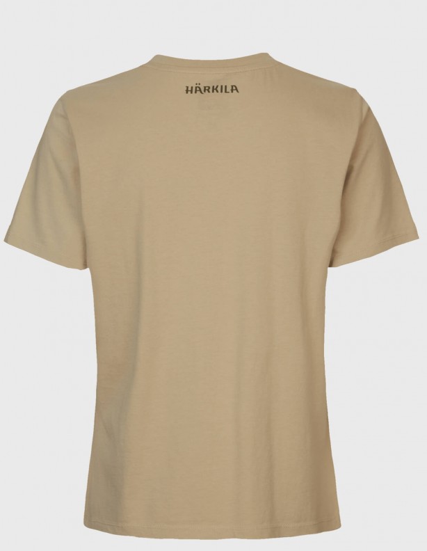 Härkila Stag Badge S/S T-shirt W - Damen-T-Shirt aus 100% Baumwolle