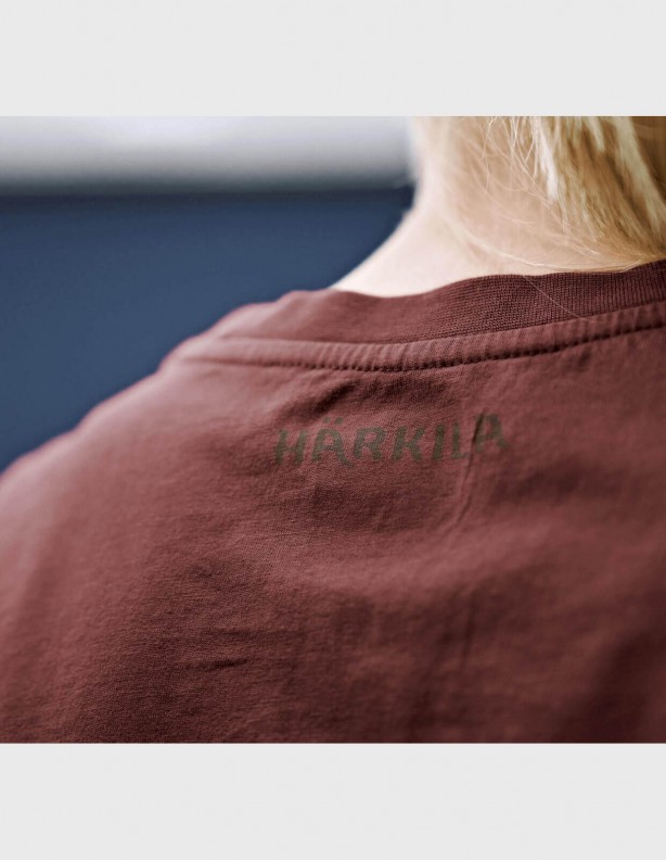 Härkila Nature S/S T-shirt W - Damen-T-Shirt aus 100% Baumwolle