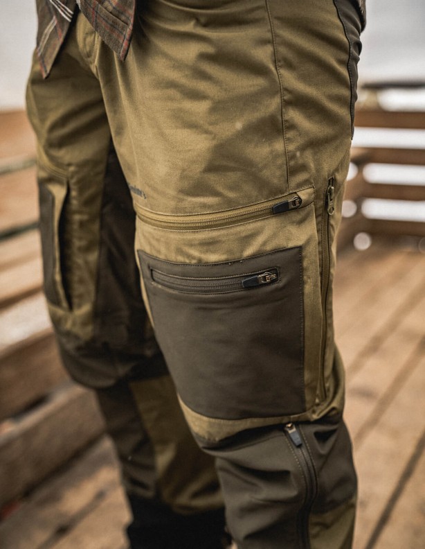 Трекинговые брюки Hamlock Seeland Military Olive/Pine Green