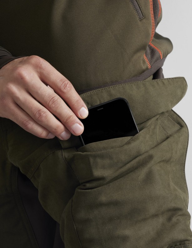 Skandinavische Weide grün braun - Sommer Jagdhose Harkila