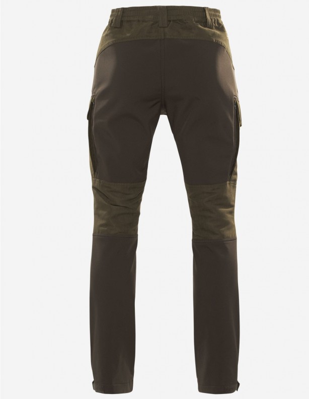 Pantalon de chasse d'été scandinave vert saule olive foncé Harkila
