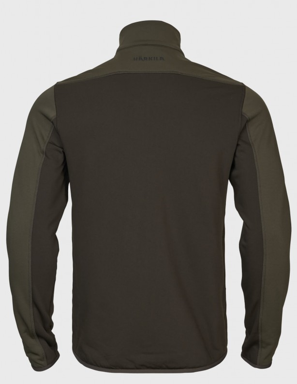 Harkila Olaf shadow brown forest night thin fleece