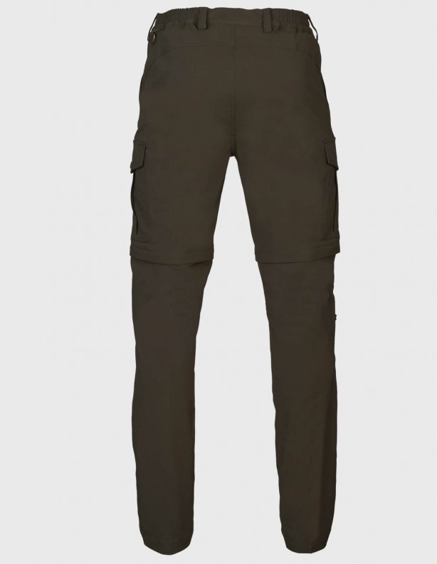 Seeland Birch Zip-off grizzly brown spodnie szorty letnie z odpinaną nogawką
