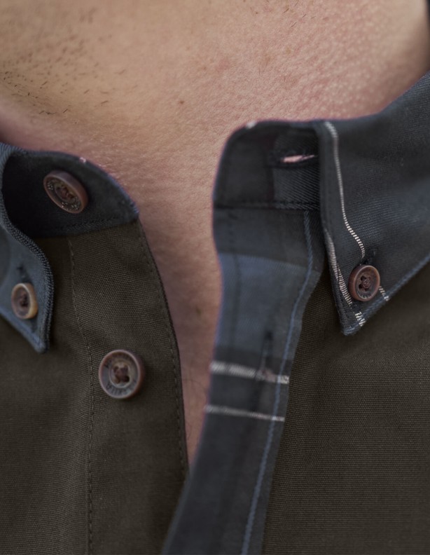 Harkila Anker shirt dark navy shirt with shoulder reinforcements