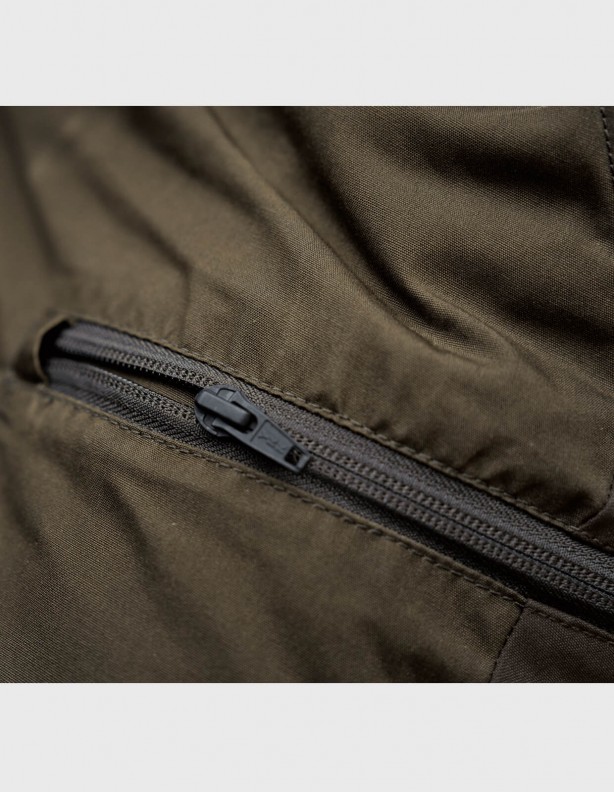 Harkila Fjell willow green shadow brown strong letné nohavice