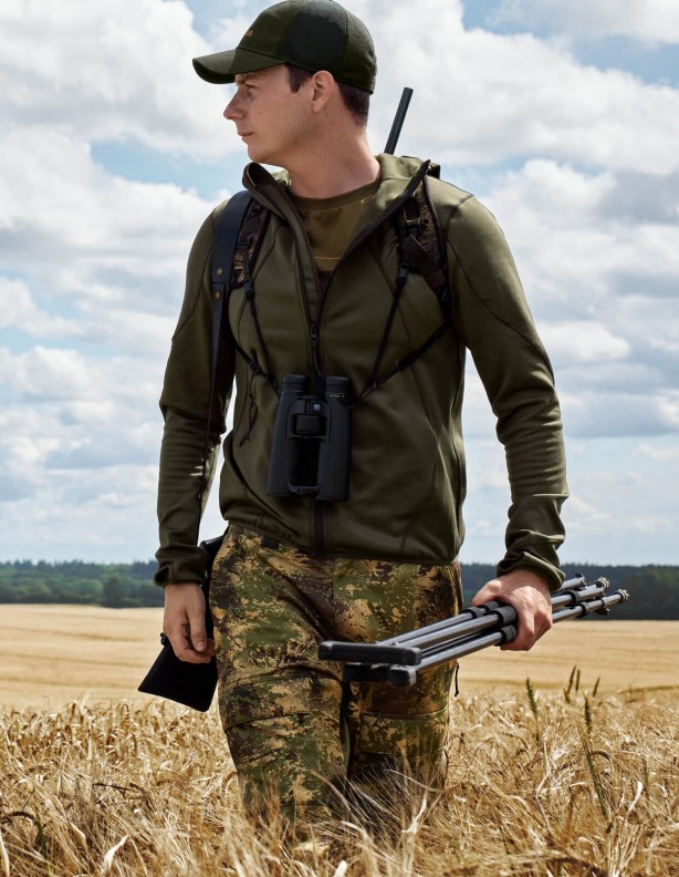 Deer Stalker Kapuzenpulli mit Reißverschluss