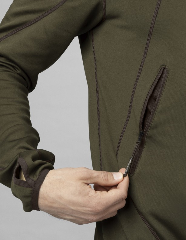Deer Stalker Kapuzenpulli mit Reißverschluss