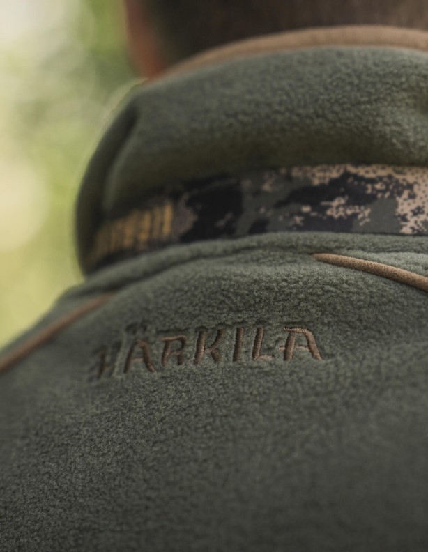 Harkila Sandhem 200 waistcoat grape leaf fleece vest