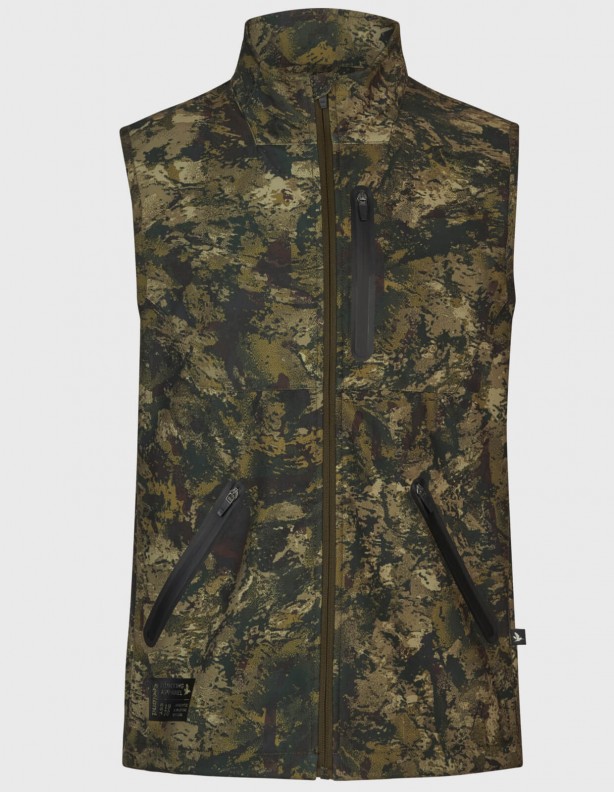 Seeland Chaser Aero Camo InVis MPC zelená membránová vesta