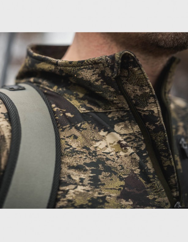 Zelená membránová vesta Seeland Chaser Aero Camo InVis MPC
