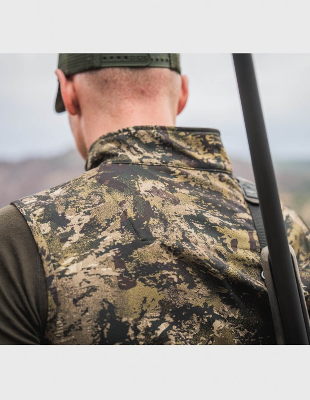 Zelená membránová vesta Seeland Chaser Aero Camo InVis MPC