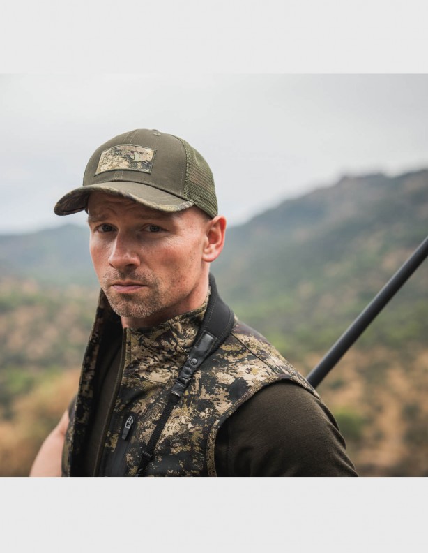 Ganister Trucker Cap pine green baseball cap