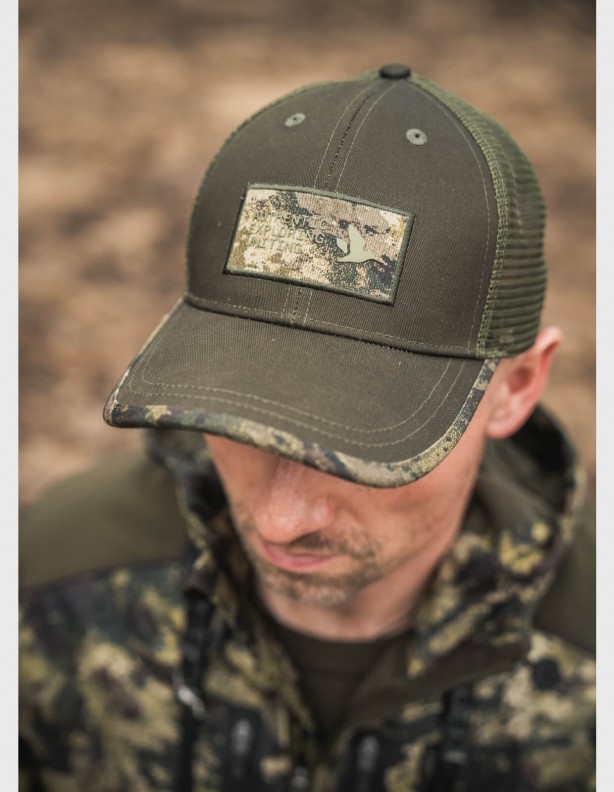 Ganister Trucker Cap pine green baseball cap