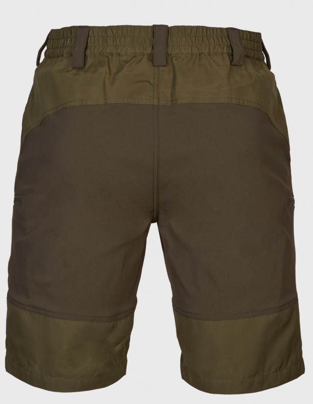 Harkila Fjell Shorts Dunkeloliv Weidengrün Starke Sommershorts