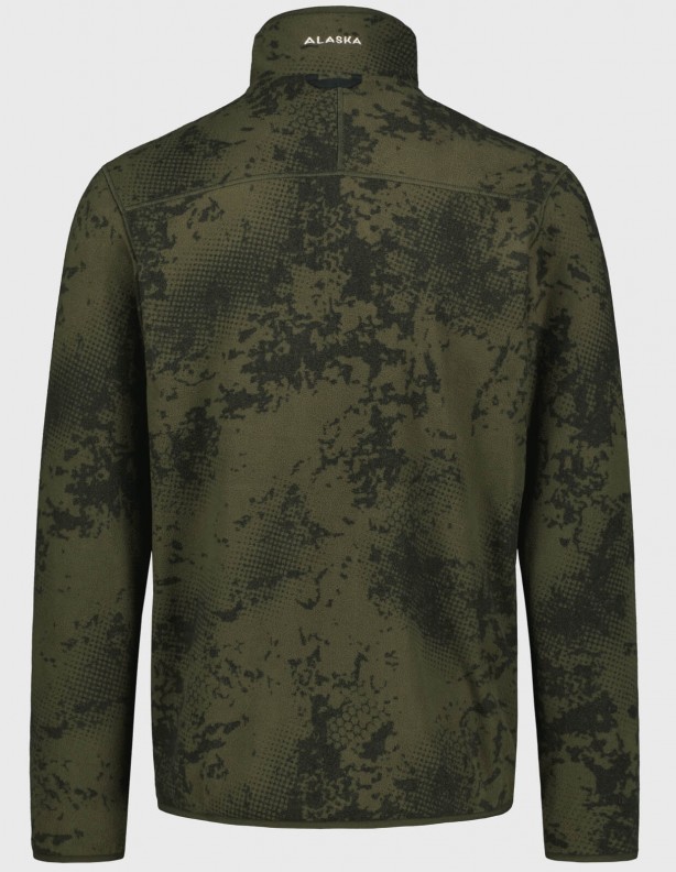 Kodiak Ms Night Green Blur – universelle Fleecejacke