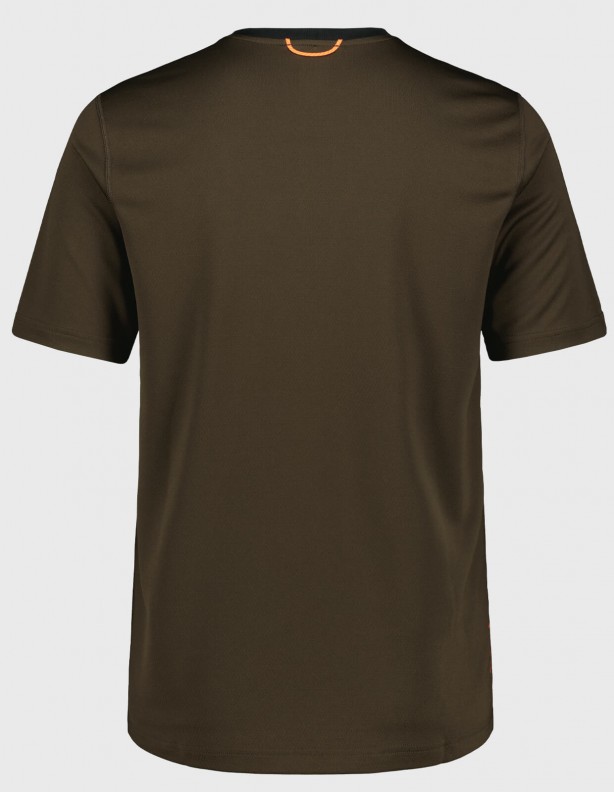 CoolDry MS SS Brown - rövid ujjú technikai póló