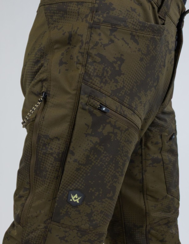 Kit de chasse Chaser Ms Stretch Alaska Night Green Blur léger et silencieux
