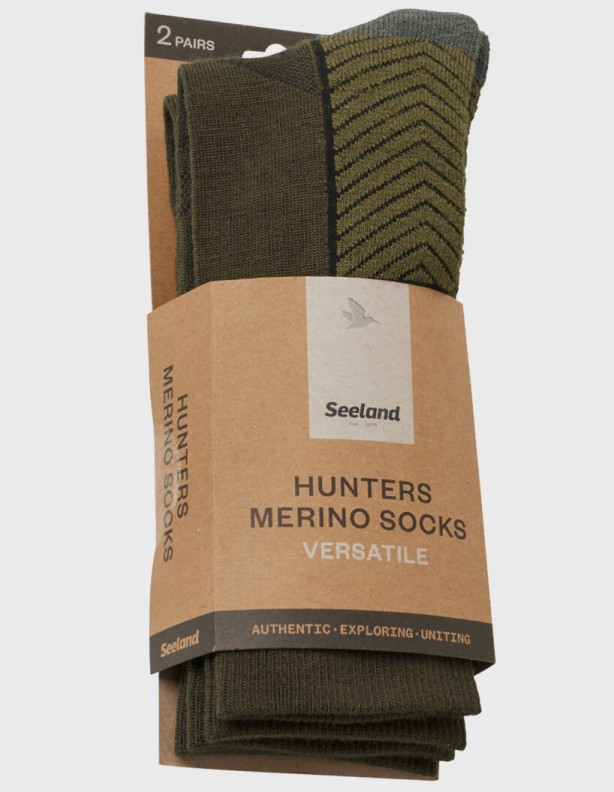 Ponožky Seeland Field Merino 2 ks