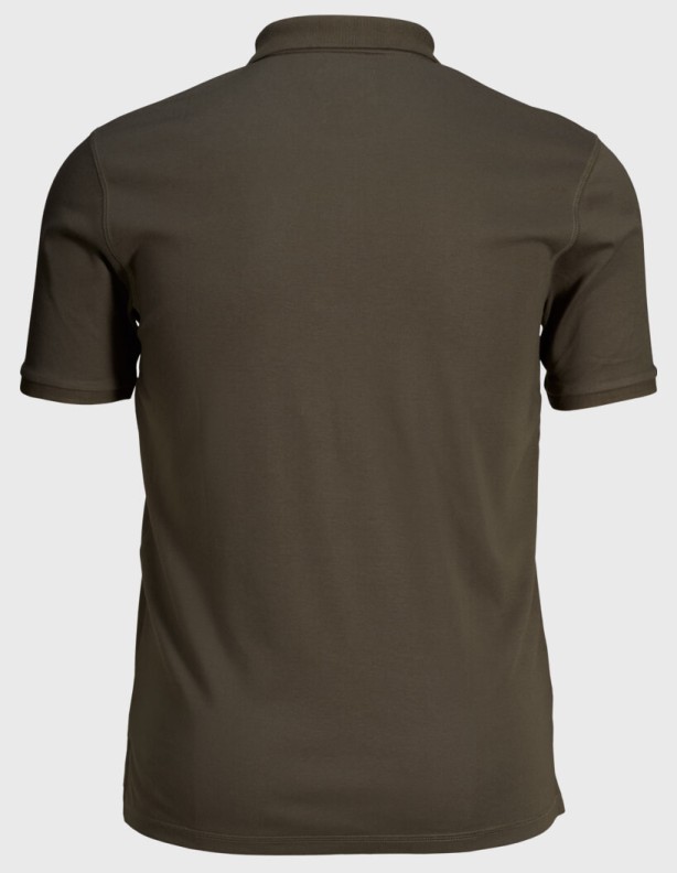 Polo Seeland Skeet classique vert 50% coton